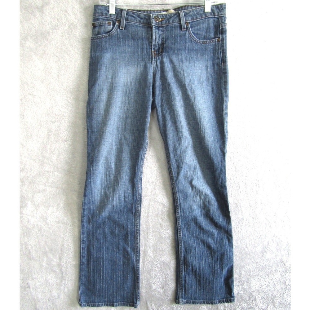 LEI American Brand Jeans Classic Blue Denim Bootcut Style Sz 7 Western Academia